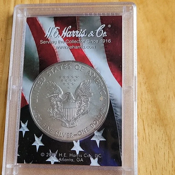 2016 Silver Eagle Coin 1 Oz - Picture 3 of 4